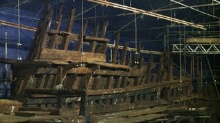 Treasures from Englands Mary Rose ship resurface [upl. by Krefetz893]