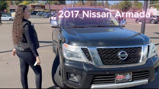 2017 Nissan Armada SL con motor V8 Vendida [upl. by Rebmyk]