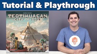 Teotihuacan Tutorial amp Playthrough  JonGetsGames [upl. by Madea]