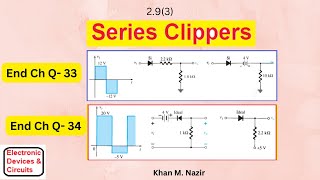 Series Clipper  End Ch Q 233 amp 234  EDC 242EnglishBoylestad [upl. by Clyde341]