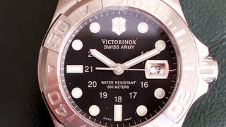 Victorinox Dive Master 500 Watch in titanium  one of the best [upl. by Faludi]