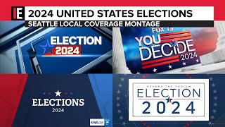 2024 US Elections Seattle Local Coverage Montage [upl. by Yltneb]