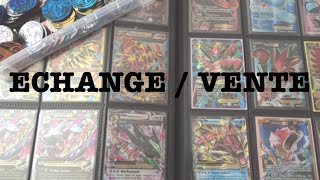 VenteEchange Trade Binder Pokémon Avril 2016 [upl. by Iam]