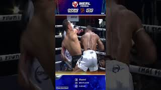 SAENCHAI 🆚 ABBAS  Thai Fight🔥kunkhmer thaifight boxing mauythai fyp [upl. by Darian124]