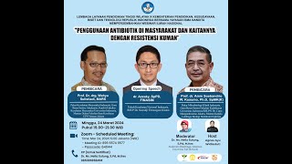 PENGGUNAAN ANTIBIOTIK DI MASYARAKAT DAN KAITANNYA DENGAN RESISTENSI KUMAN [upl. by Sregor889]