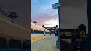 Rock Salt Everywhere At Sunset The Platforms amp Lamp Posts Were Covered [upl. by Erolyat442]