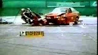 BMW C1 Crash Test  135 Degrees Impact [upl. by Reiss950]