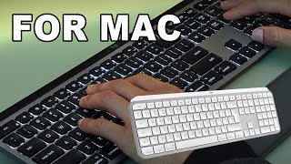 Logitech MX Keys S for Mac Wireless Keyboard Review  Best Keyboard for Apple Mac  MacOS [upl. by Ingemar]