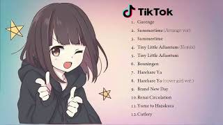 Mis mejores canciones japonesas en TikTok 😱❤️🌺 Mejor lista de reproducción✅ de canciones japonesas [upl. by Axe]