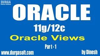 Oracle Views Part 1 by Dinesh [upl. by Slocum]