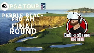 PEBBLE BEACH PROAM  Career Mode  FINAL ROUND  EA Sports PGA Tour 2023 [upl. by Yrekcaz792]