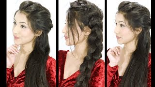 Very Easy Hairstyles For Wedding amp Wedding functions [upl. by Kcirdahs41]