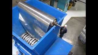 METAL SHREDDING Aluminum Roll On Spindle D [upl. by Lothario972]