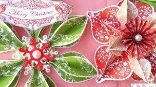 Ornamenti Natalizi fai da te  Christmas Ornaments diy [upl. by Brunk]