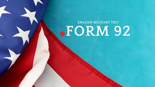 Ꭼ•Ⲥ•Ⱡ t MilitaryFocused English Skills Evaluation  Training Module 92 [upl. by Annawd]