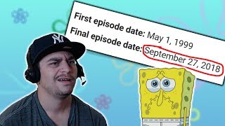 SPONGEBOB IS ENDING IN 3 DAYS [upl. by Elimay]