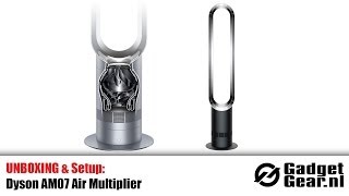 Unboxing Dyson AM07 Air Multiplier [upl. by Aihsenal]