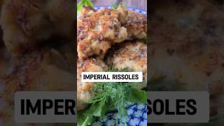 IMPERIAL RISSOLES shorts recipe rissoles historyfacts Kotletki chickenrecipe foodie [upl. by Ettennor]