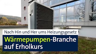 Wärmepumpen NachfrageTief nach Debatte um Heizungsgesetz überwunden  BR24 [upl. by Kirrad]