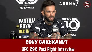 Cody Garbrandt wants Deiveson Figueiredo at UFC 300 amp wants ‘Trailblaze’ through him UFC 296 [upl. by Eibur]