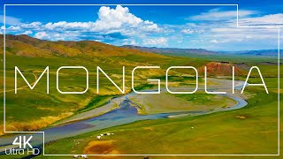 Stunning Mongolia in 4K  Gobi Desert Orkhon Falls and more [upl. by Leanor]