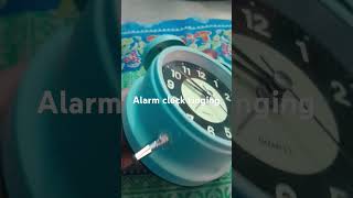 Alarm clock ringing [upl. by Hescock]