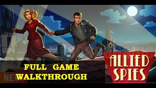 AE Mysteries  Allied Spies FULL Game Walkthrough HaikuGames [upl. by Imefulo]