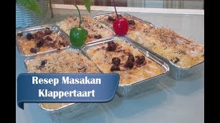 Resep Membuat Klappertaart Asli Manado [upl. by Ecnar]