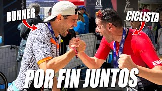 NUESTRO PRIMER TRIATLÓN JUNTOS [upl. by Aivatco392]