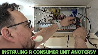 How to install a consumer unit the easy way [upl. by Niliram]