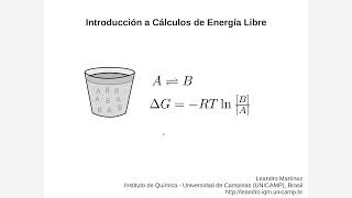 Métodos de Amostragem Ampliada e Cálculos de Energia Livre em Dinâmica Molecular [upl. by Angy]