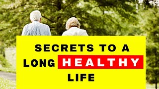 Secrets to a long healthy life The Godly principles [upl. by Balough346]