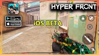 Hyper Front iOS BETA Gameplay [upl. by Anasiul]