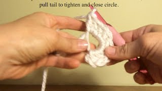 How to Crochet a Magic Circle [upl. by Maxine104]