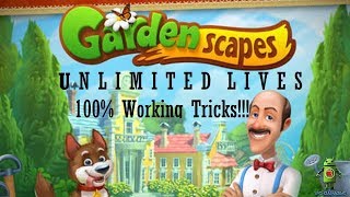 GARDENSCAPES UNLIMITED LIVES no root no hacks no apps needed no internet super easy [upl. by Bayless574]