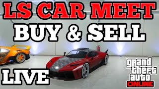 GTA 5  FIRST CAR MEET BUYSELL MODDED CARS RP amp RNG  PS4PS5 GTA GTAOnline GTA5 GTACarMeets [upl. by Yebba40]