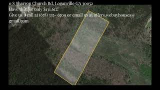 40 Acre Lot for Sale in Loganville GA [upl. by Komara]