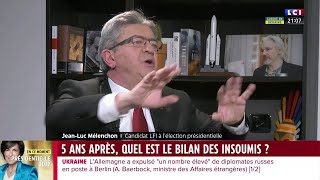 JeanLuc Mélenchon invité de Ruth Elkrief sur LCI [upl. by Bobbette878]