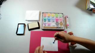 How to Chalk with the VersaMark Stamp Pad [upl. by Emor]