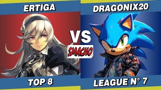 Ertiga Corrin vs Dragonix20 Sonic  Torneo Smacho League  7  131024 [upl. by Anot]