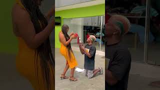 See How Portable Zazzu Look Alike Proposed to his Wife [upl. by Repip]