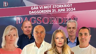 Går vi mot storkrig  Dagsorden 21 juni 2024 [upl. by Ladnik882]