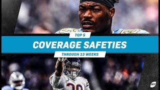 The top 5 coverage safeties in the NFL  PFF [upl. by Els]