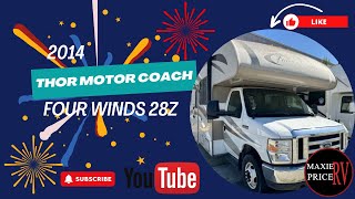 2014 Thor Motor Coach Four Winds 28Z Walk Though [upl. by Raimes]