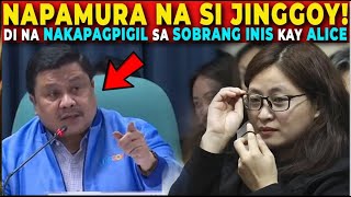 🔴 NAPAMURA na si JINGGOY DI na NAKAPAGPIGIL sa SOBRANG INIS kay ALICE  Jevara PH [upl. by Esertak]