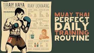 Muay Thai Training Daily Routine [upl. by Charline]