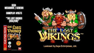 The Lost Vikings USAEUR Megadrive  Genesis  Gameplay 0574 [upl. by See]