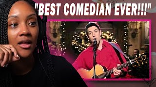 FIRST TIME REACTING TO  Adam Sandler  quotThe Christmas Songquot SNL [upl. by Ashti]