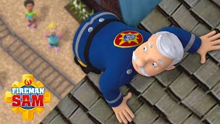 Steele Is About To Fall 😱 Get Me Down  Fireman Sam Official  Cartoons for Children [upl. by Vel]