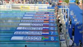 Mens 200 Freestyle Final World Record  Rome 2009 [upl. by Kerk]